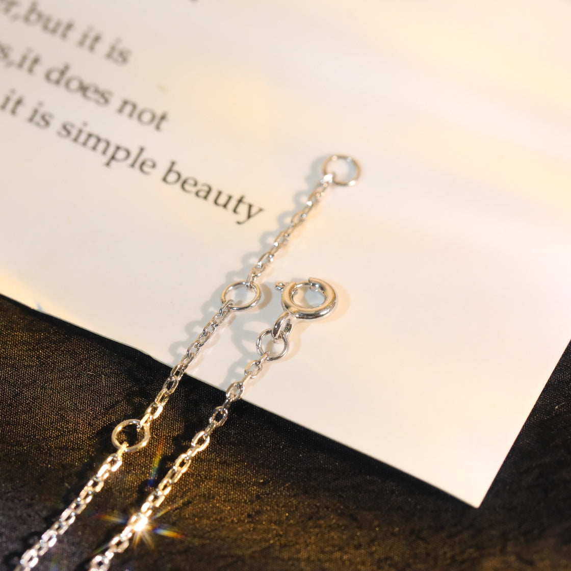 [AuraEcho Jewelry]SUN MOTIF PINK MOP SILVER BRACELET
