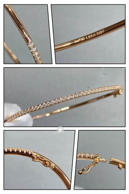 [AuraEcho Jewelry]MINI DIAMOND TENNIS BRACELET
