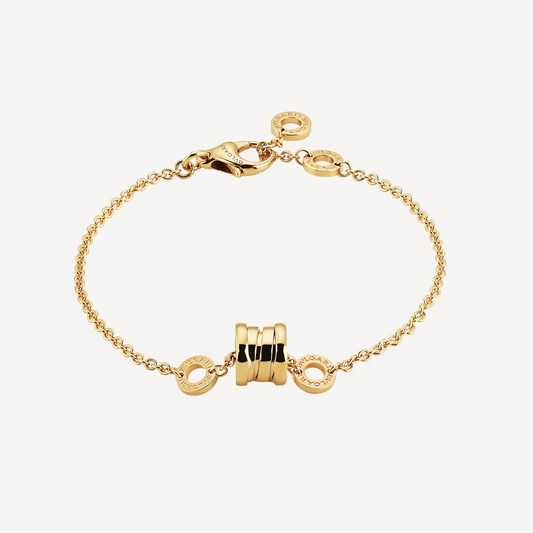 [AuraEcho Jewelry]ZERO 1 SOFT GOLD BRACELET