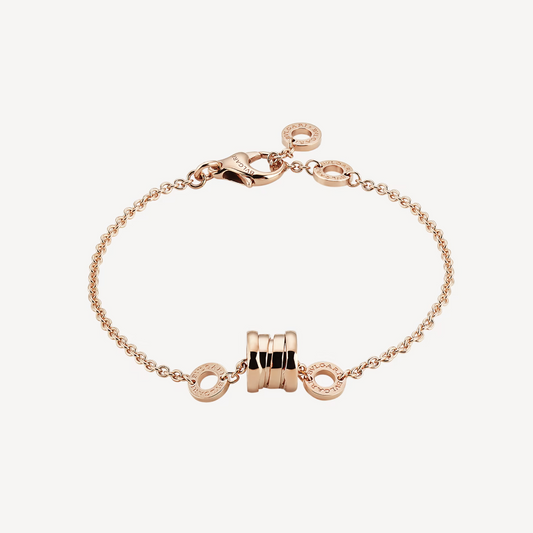 [AuraEcho Jewelry]ZERO 1 SOFT PINK GOLD BRACELET