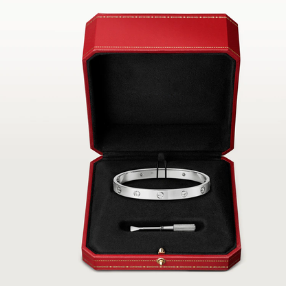 [AuraEcho Jewelry]LOVE BRACELET 6.1MM 4 DIAMONDS