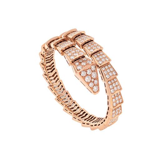 [AuraEcho Jewelry]SERPENTI BRACELET 8MM PINK GOLD DIAMOND