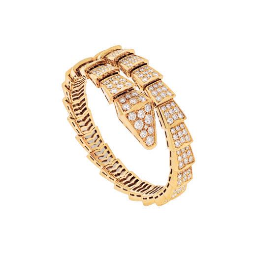 [AuraEcho Jewelry]SERPENTI BRACELET 8MM GOLD DIAMOND