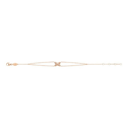[AuraEcho Jewelry]JEUX BRACELET PINK GOLD DIAMOND