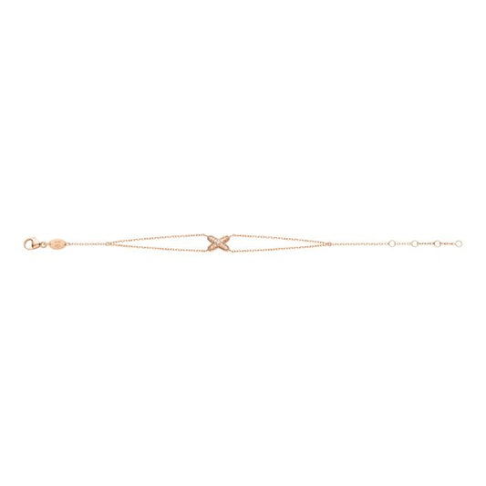 [AuraEcho Jewelry]JEUX BRACELET PINK GOLD DIAMOND