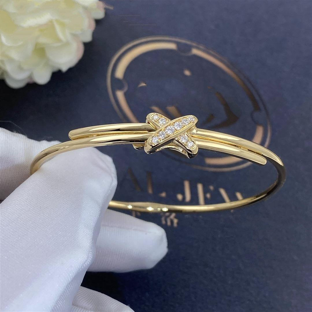 [AuraEcho Jewelry]JEUX DE BRACELET GOLD DIAMONDS