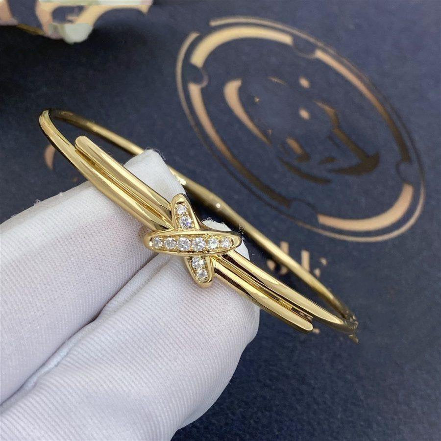 [AuraEcho Jewelry]JEUX DE BRACELET GOLD DIAMONDS