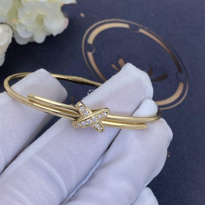 [AuraEcho Jewelry]JEUX DE BRACELET GOLD DIAMONDS