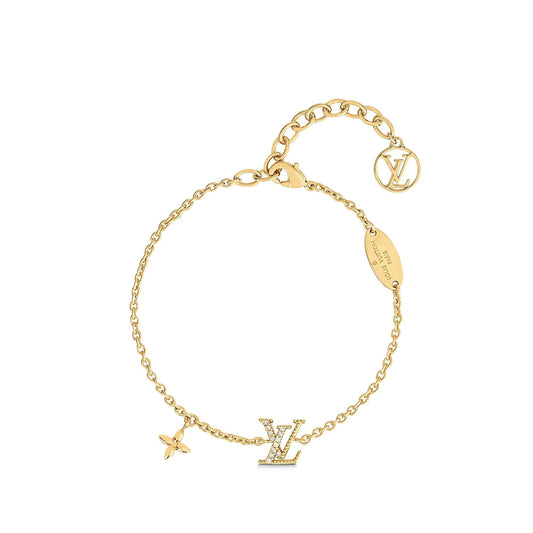 [AuraEcho Jewelry]LOGO STAR MOTIF GOLD BRACELET
